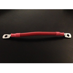 Cordon de batterie, 25mm², 50cm, cosse M8, rouge