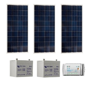 Kit Photovoltaique SITE ISOLE 240Wc Polycristallin - 12V