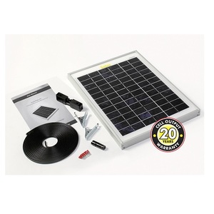 Panneau photovoltaique monocristallin 10Wc avec câble et connecteurs STP010